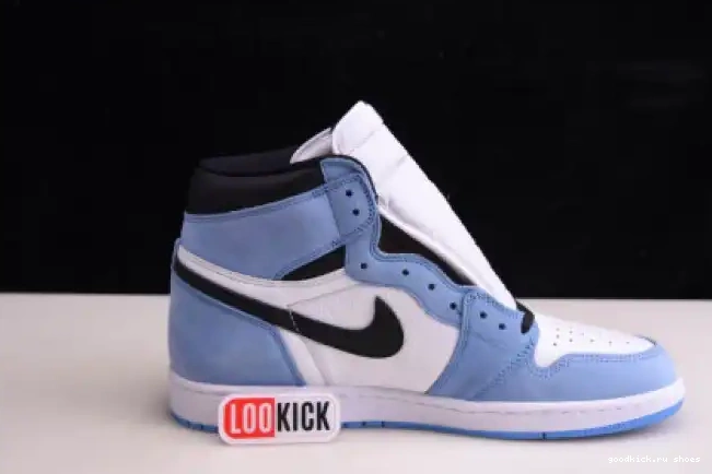 Cheap AIR 555088-134 BLUE WHITE 1 RETRO JORDAN BLACK HIGH UNIVERSITY 0327